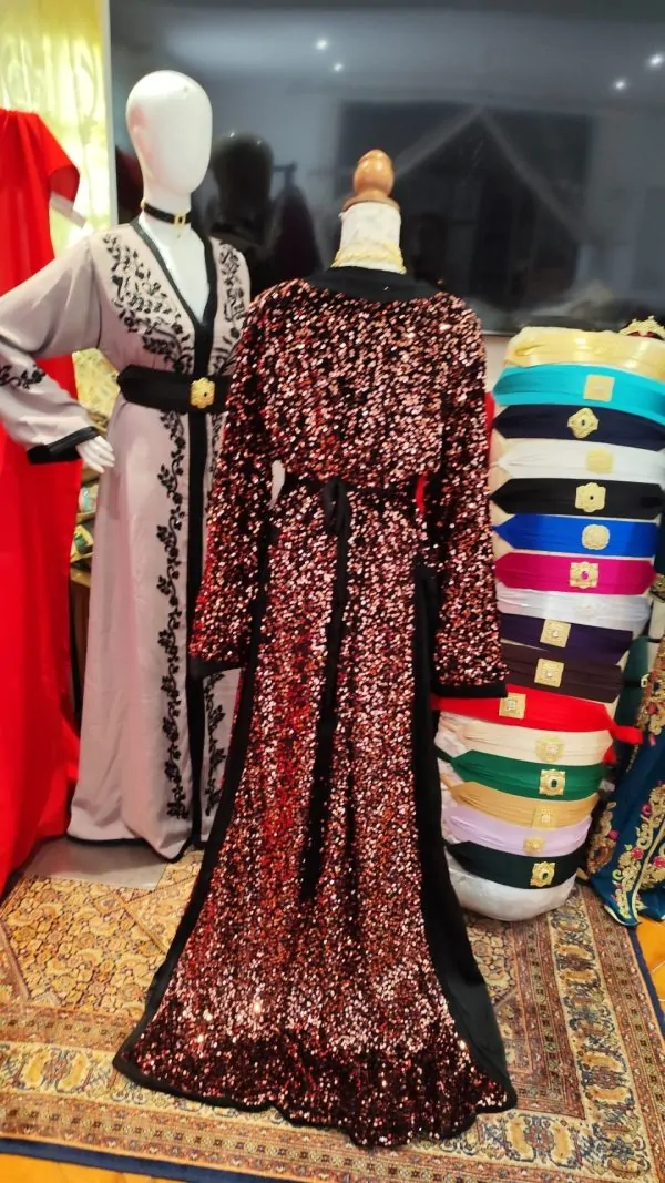 caftan marocain neuf doublé grand taille — photo 10
