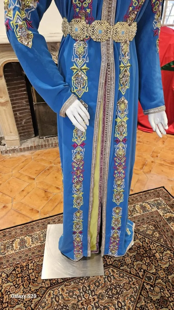قفطان مغربي مستعمل - تقشيطة قطعتين — photo 9