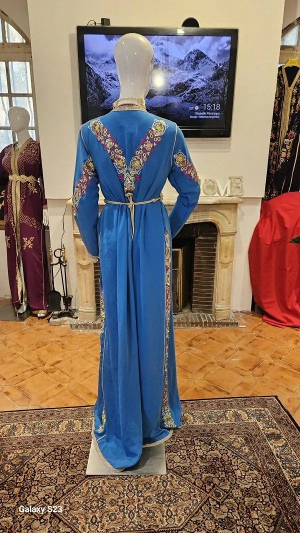 قفطان مغربي مستعمل - تقشيطة قطعتين — photo 4