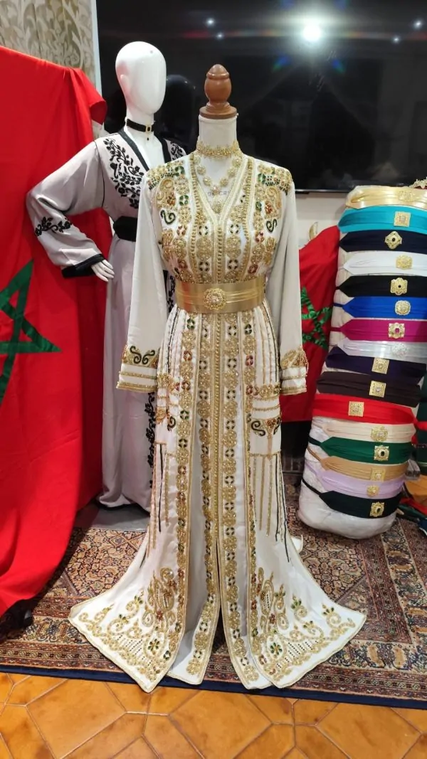 New lined Moroccan caftan – two-piece takchita — photo 2