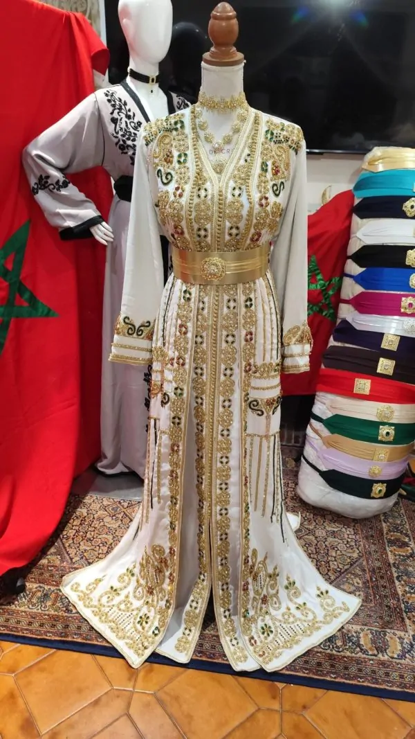 New lined Moroccan caftan – two-piece takchita — photo 9