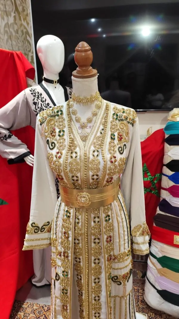 New lined Moroccan caftan – two-piece takchita — photo 4