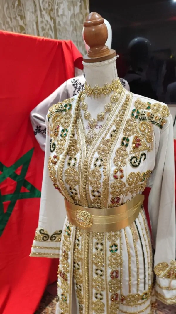 New lined Moroccan caftan – two-piece takchita — photo 3