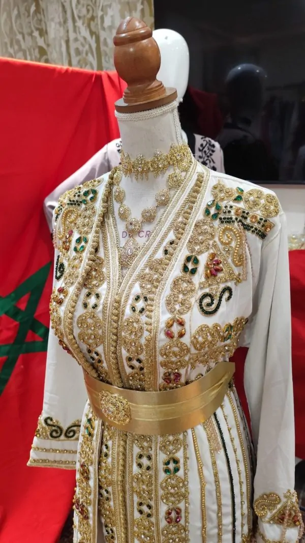 New lined Moroccan caftan – two-piece takchita — photo 5