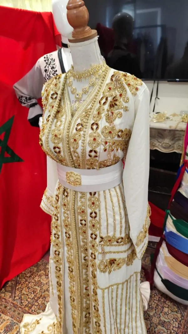 caftan marocain neuf doublé — photo 6