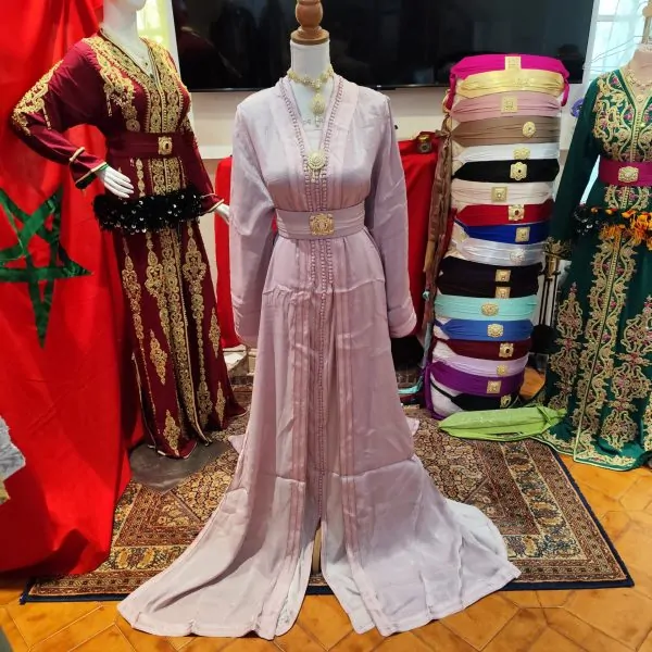 caftan marocain neuf avec ceinture — photo 9