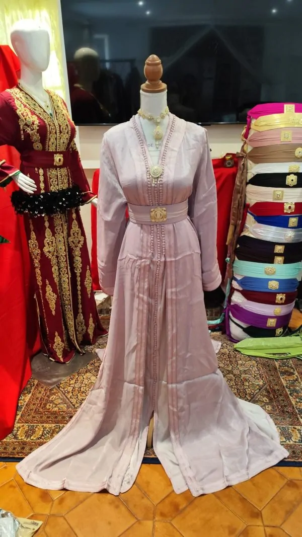 caftan marocain neuf avec ceinture — photo 8