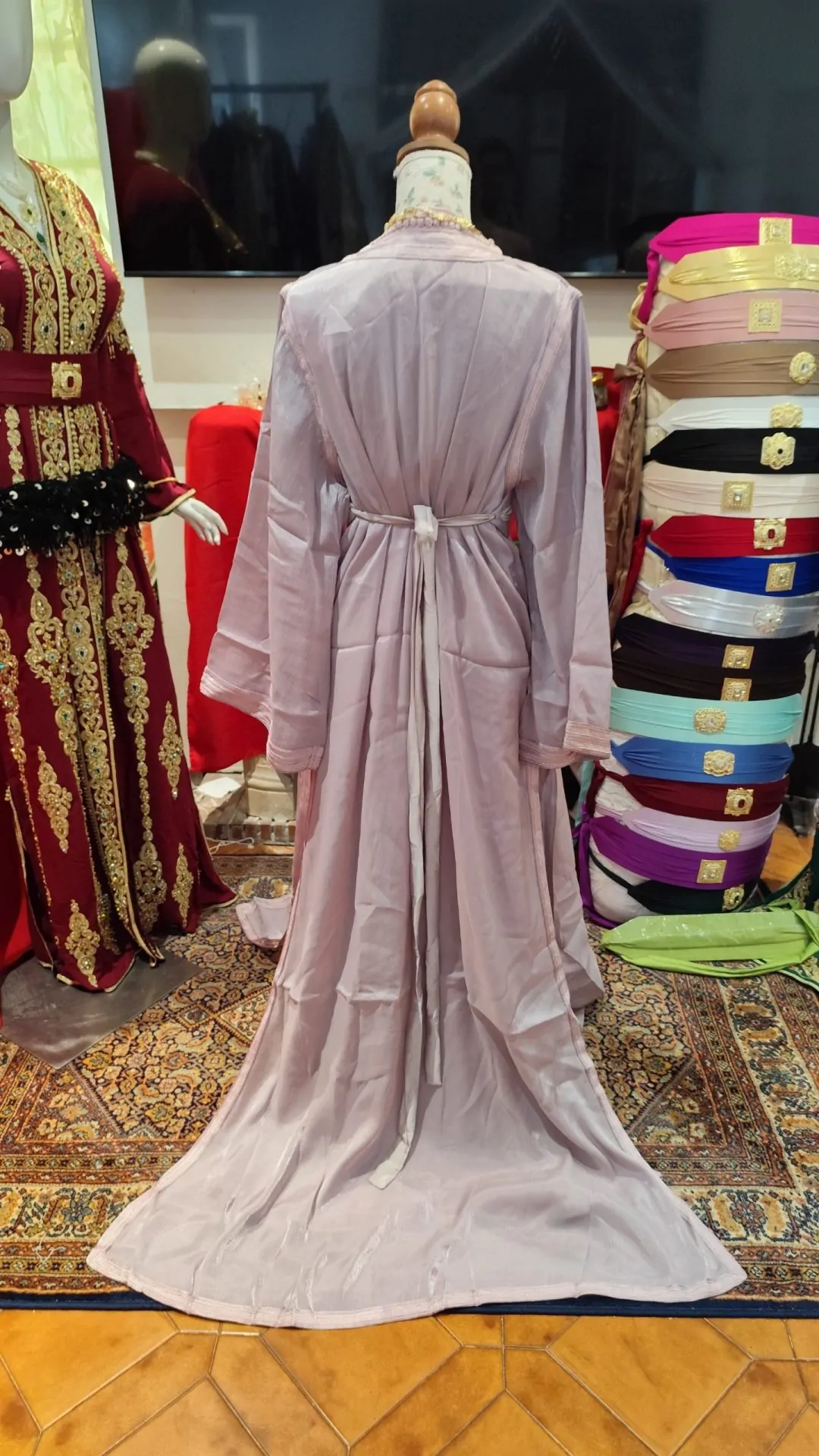 caftan marocain neuf avec ceinture – Image 5