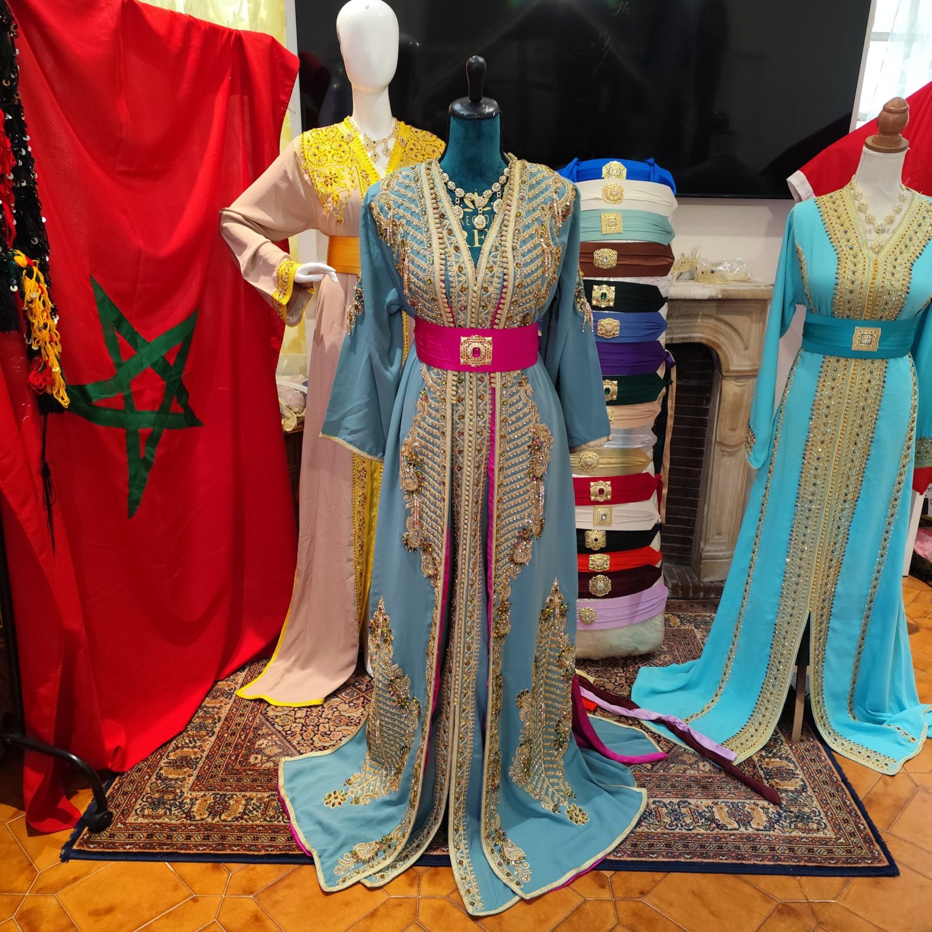 caftan marocain neuf takchita deux Pieces – Image 10