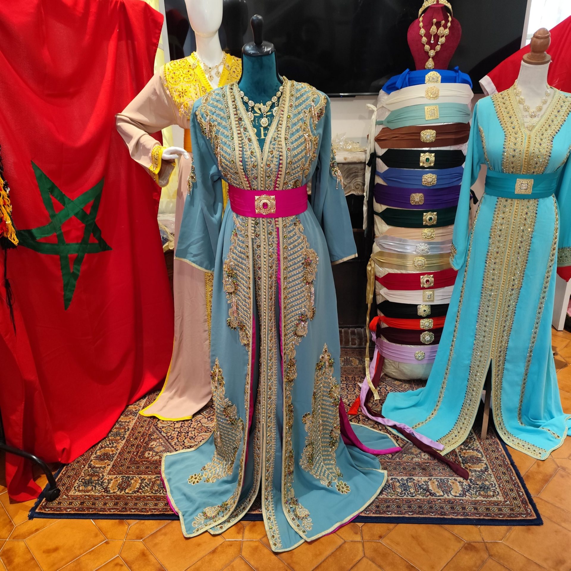 caftan marocain neuf takchita deux Pieces