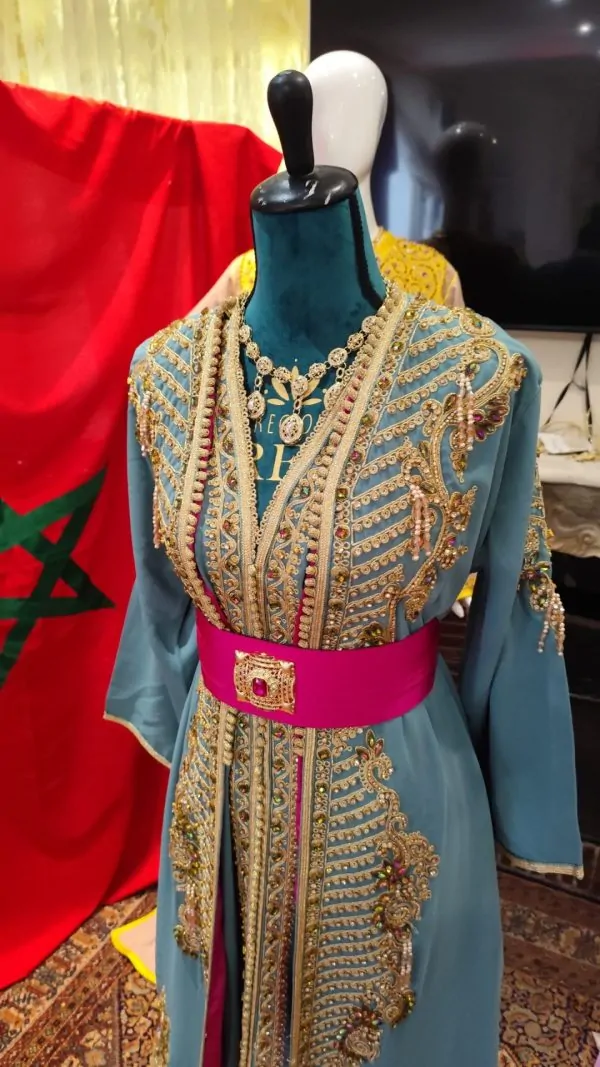 New Moroccan caftan – two-piece takchita — photo 5
