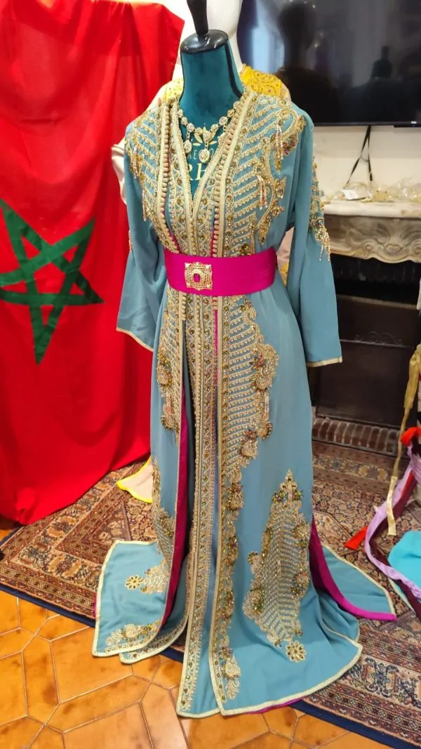 New Moroccan caftan – two-piece takchita — photo 9