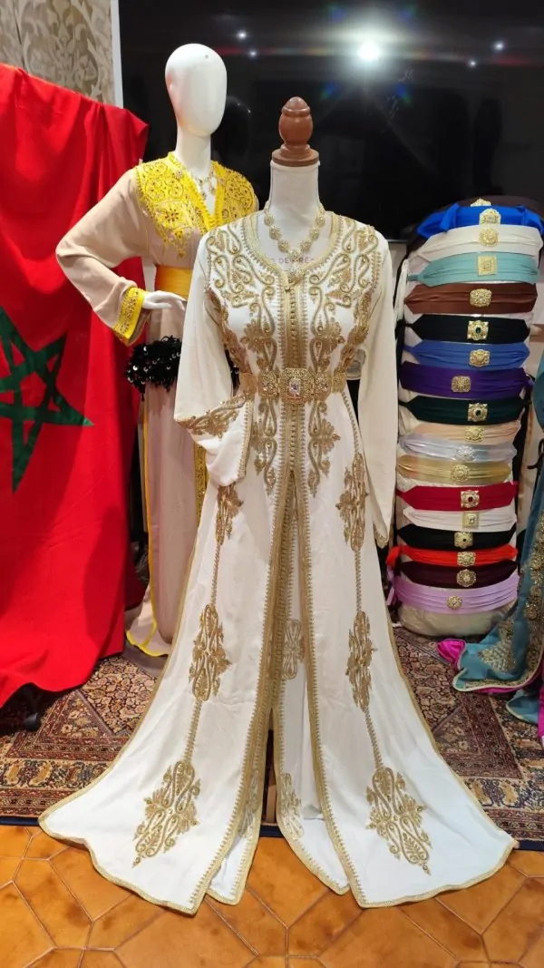 Neuer marokkanischer Kaftan – zweiteilige Takchita — photo 2