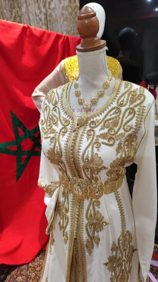 Neuer marokkanischer Kaftan – zweiteilige Takchita — photo 12