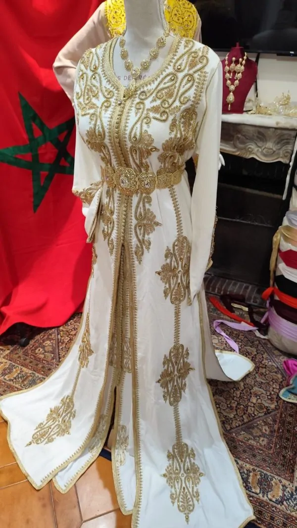 Neuer marokkanischer Kaftan – zweiteilige Takchita — photo 13