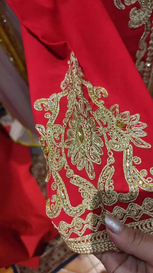 Caftán marroquí nuevo, talla grande – takchita de dos piezas — photo 7