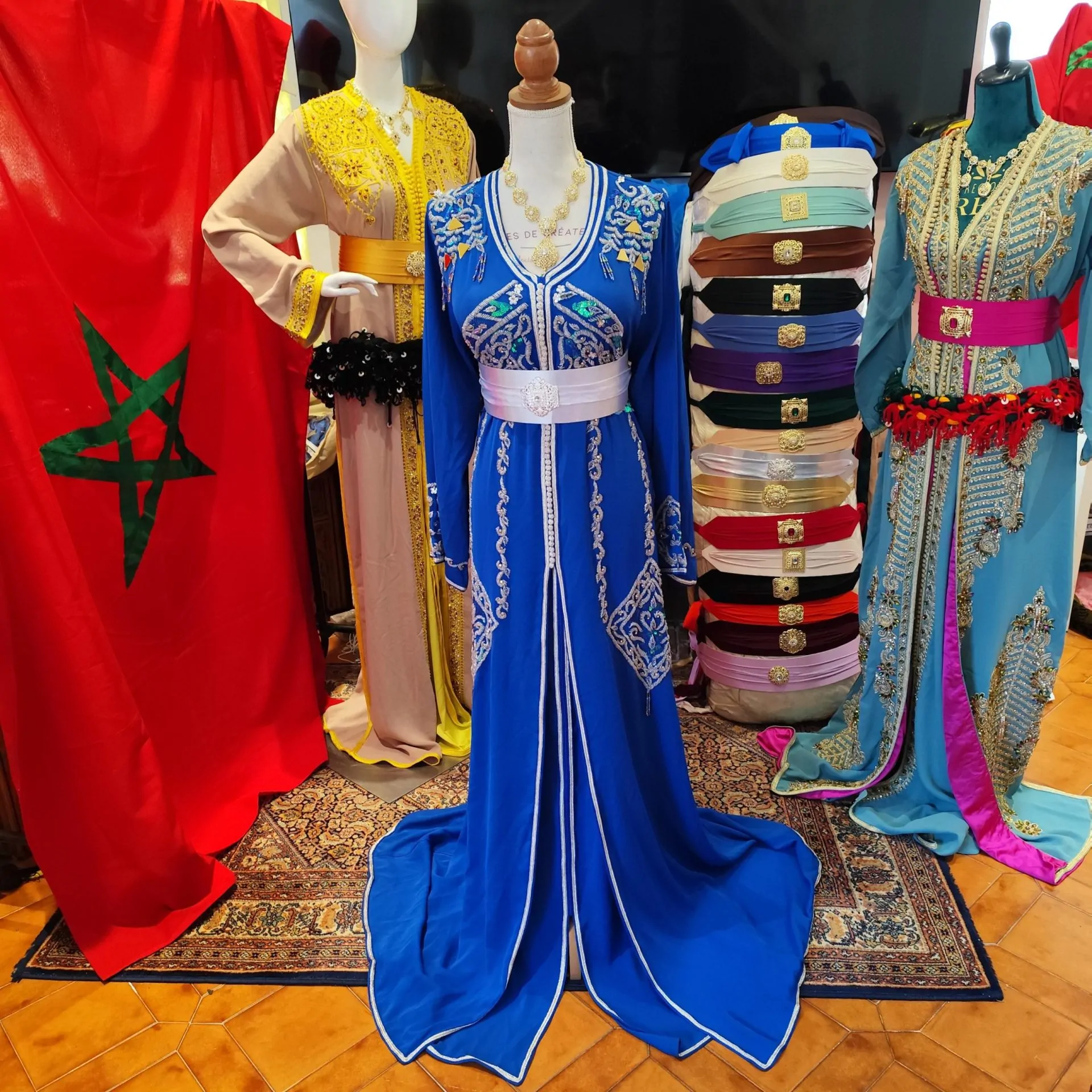 caftan marocain d occasion grande taille – Image 12