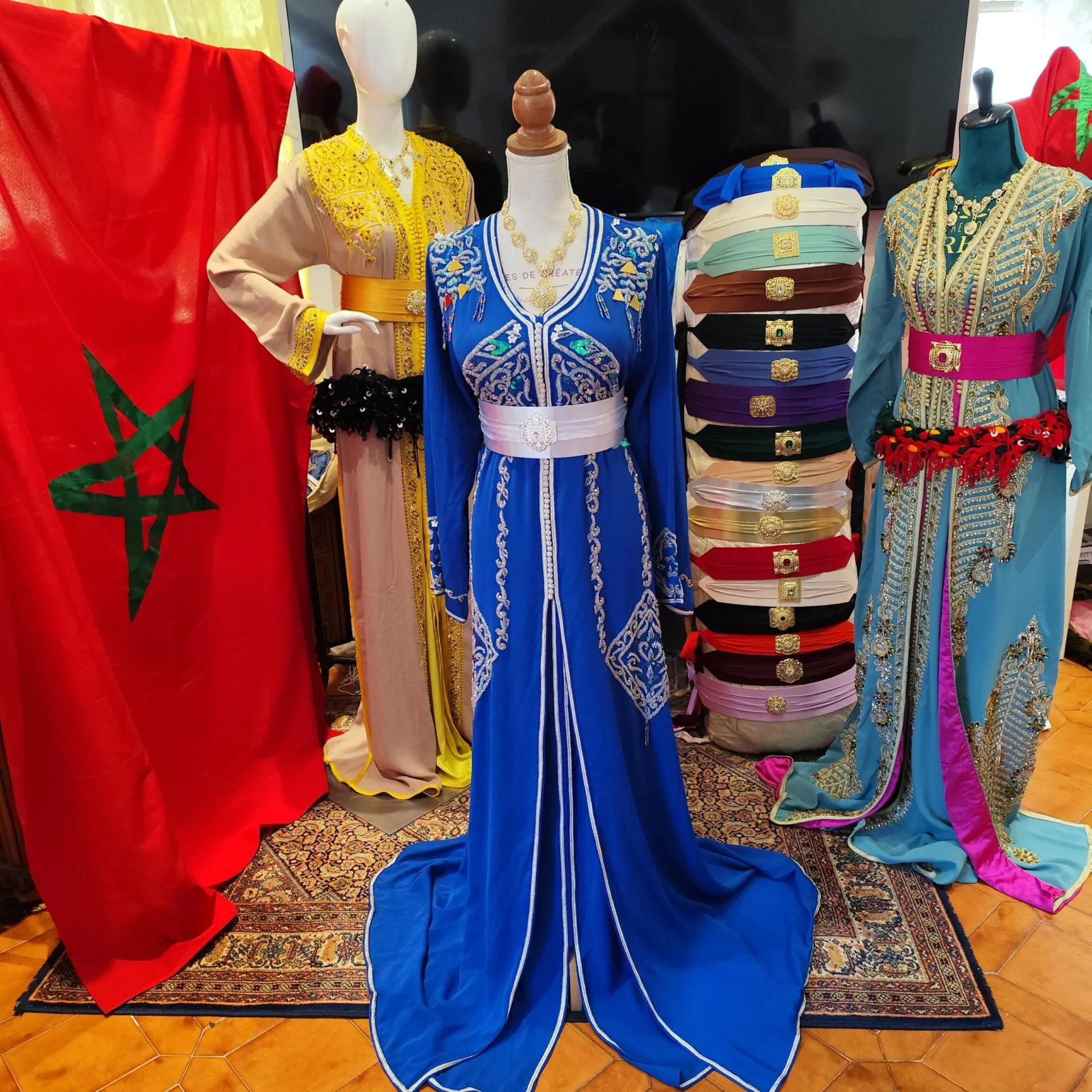 caftan marocain d occasion grande taille