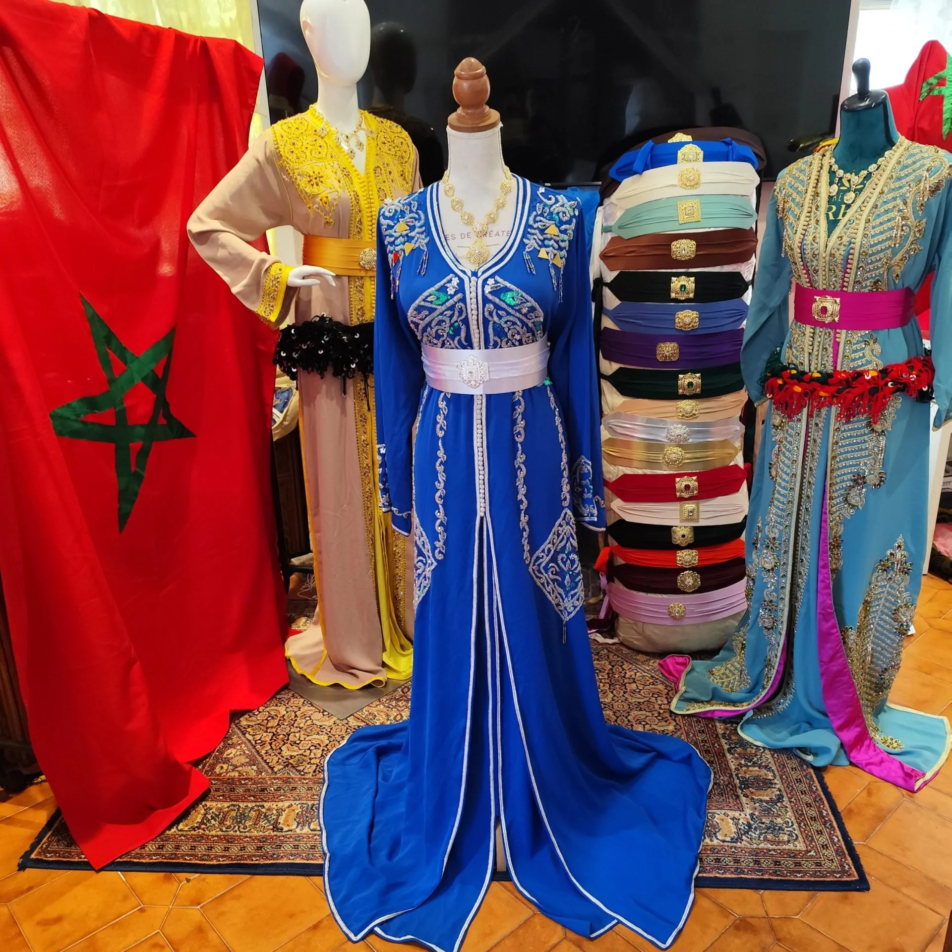 caftan marocain d occasion grande taille – Image 10
