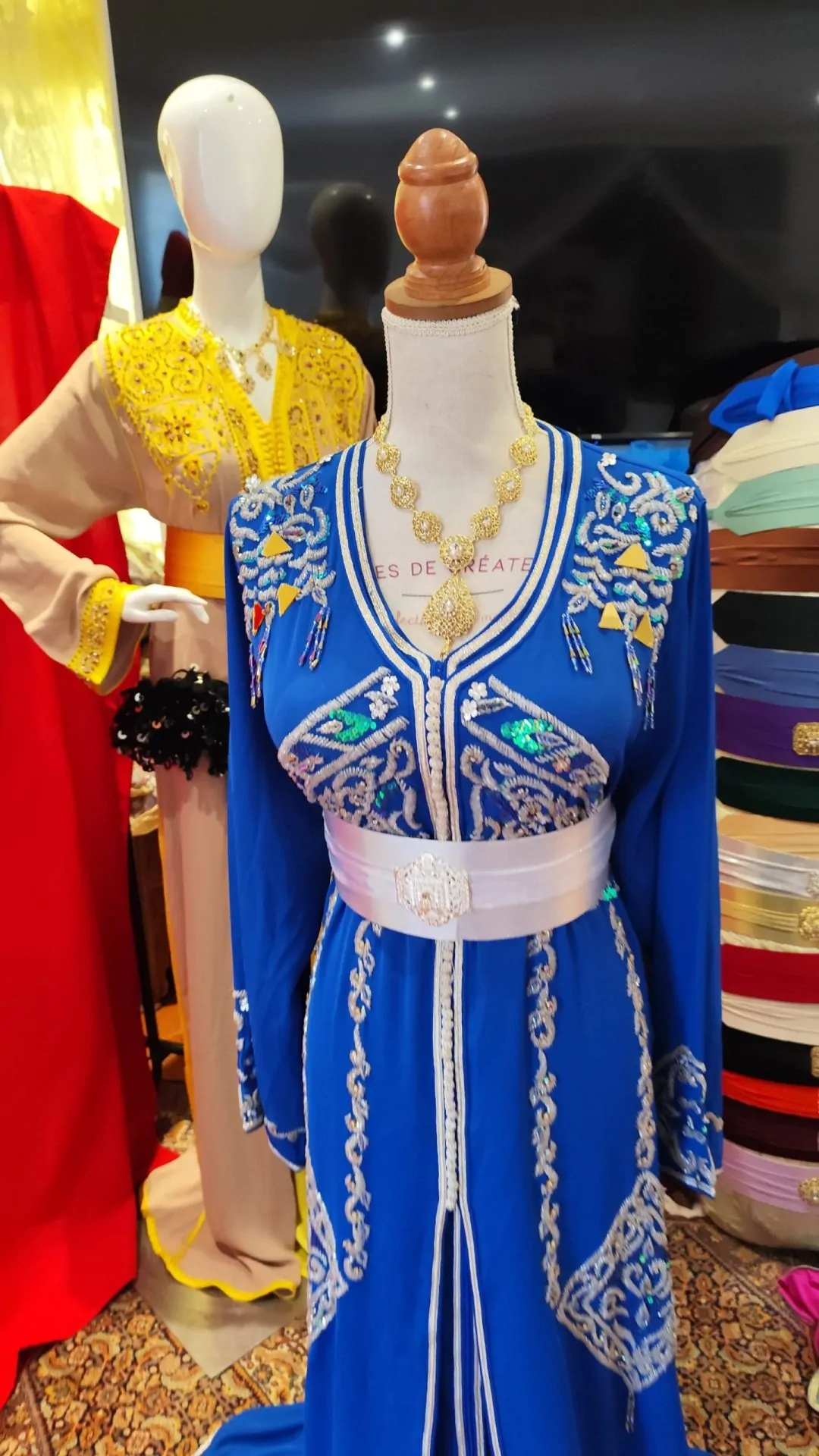 caftan marocain d occasion grande taille – Image 9