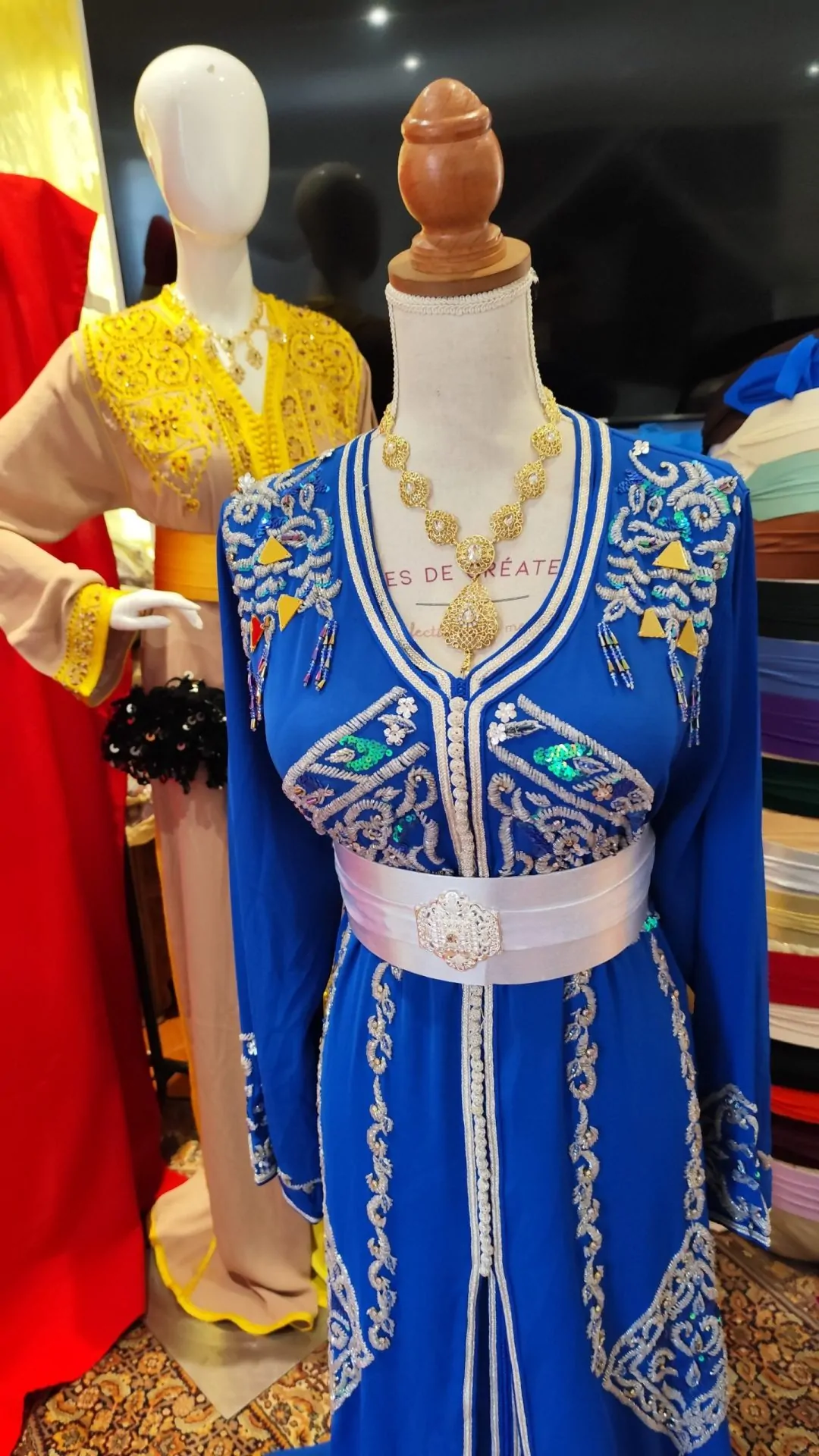 caftan marocain d occasion grande taille – Image 6