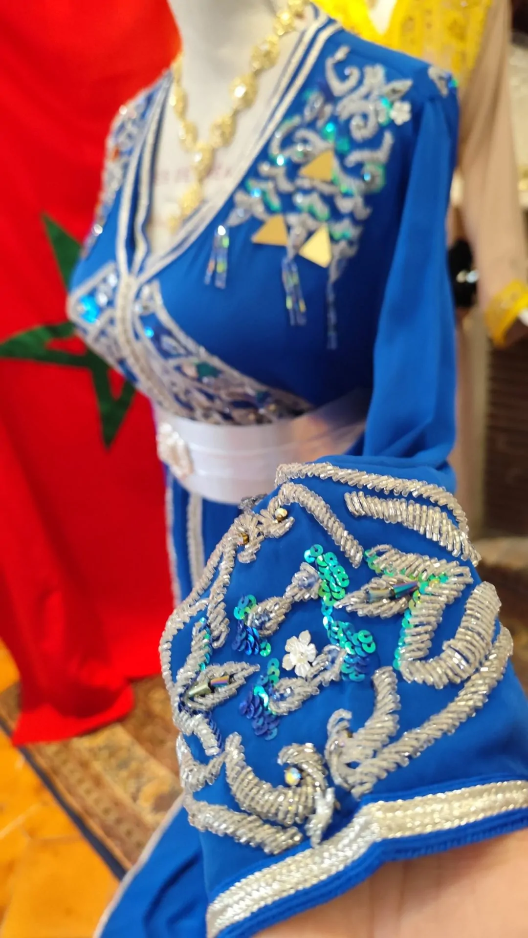 caftan marocain d occasion grande taille – Image 8