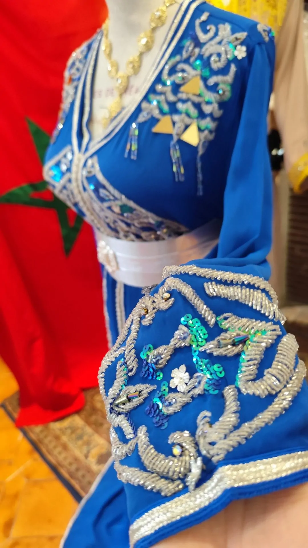 caftan marocain d occasion grande taille – Image 4