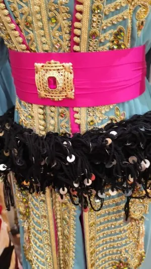 Handmade Amazigh Dance Belt – Artisanal Mouzoune