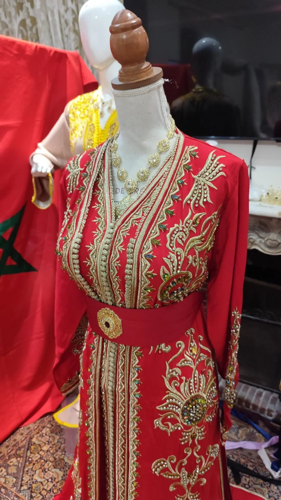 caftan marocain neuf deux pièces – Image 6