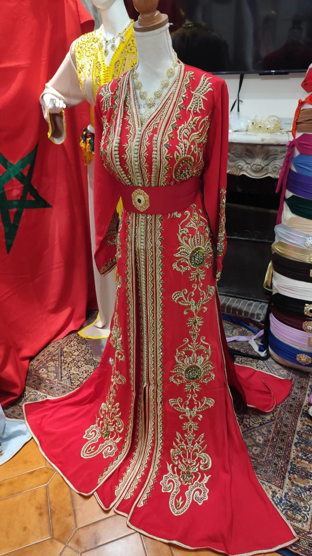 caftan marocain neuf deux pièces – Image 9