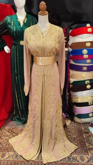 New Moroccan caftan, two pieces