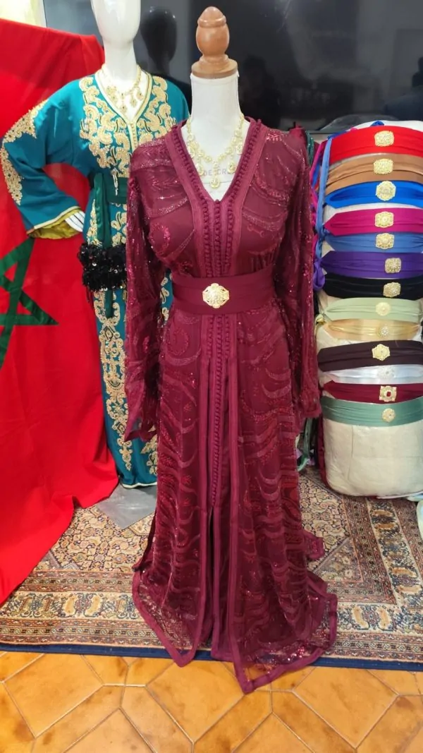 caftan marocain neuf _ takchita deux pieces — photo 12