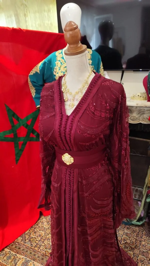 caftan marocain neuf _ takchita deux pieces — photo 16