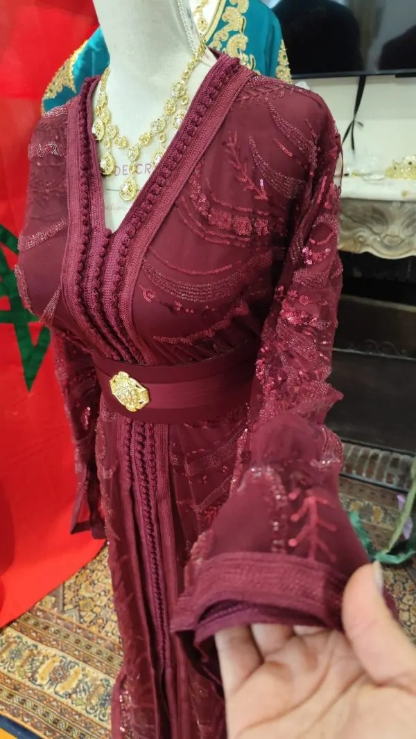 caftan marocain neuf _ takchita deux pieces — photo 13