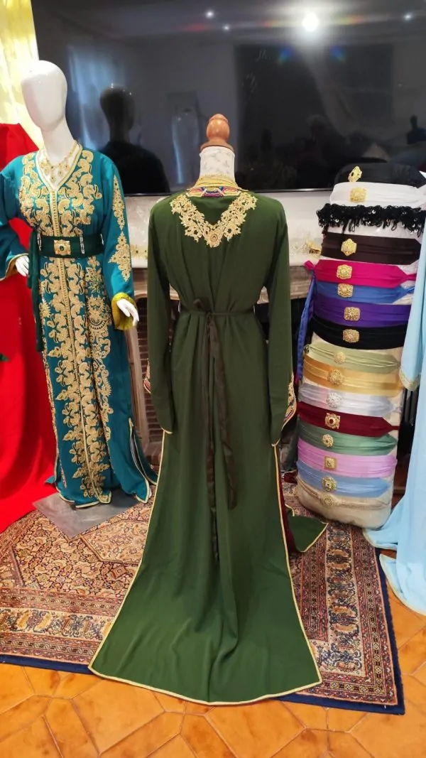 caftan marocain neuf doublé _ takchita deux pieces — photo 9