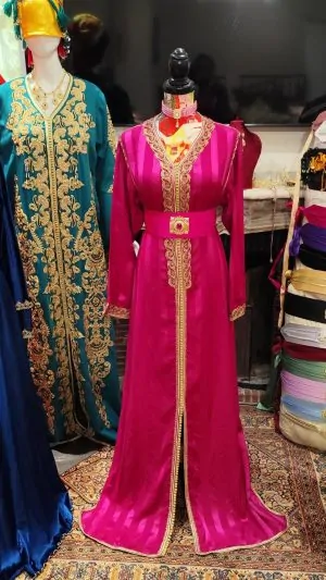 Second-hand Moroccan caftan, plus size