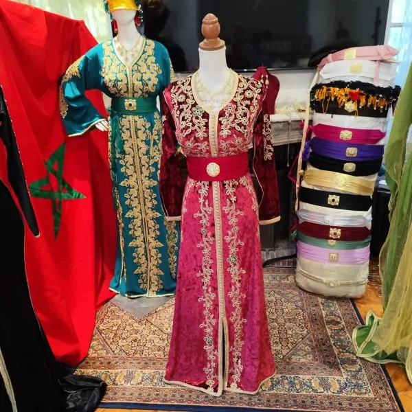 Gebrauchter marokkanischer Kaftan