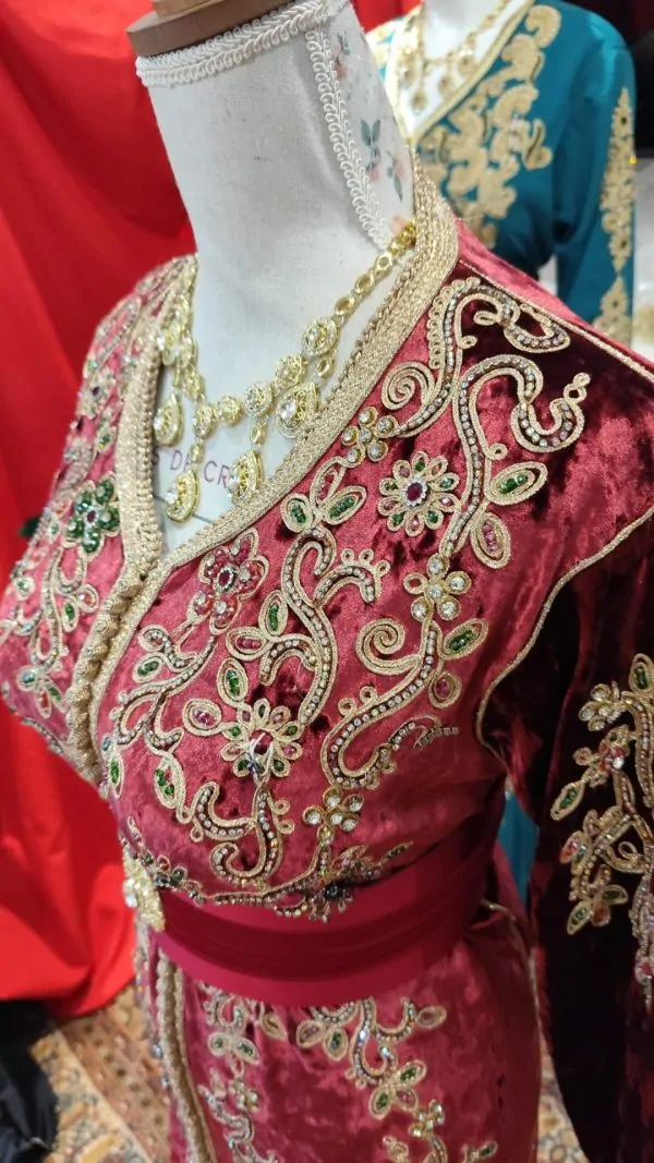 Gebrauchter marokkanischer Kaftan — photo 11