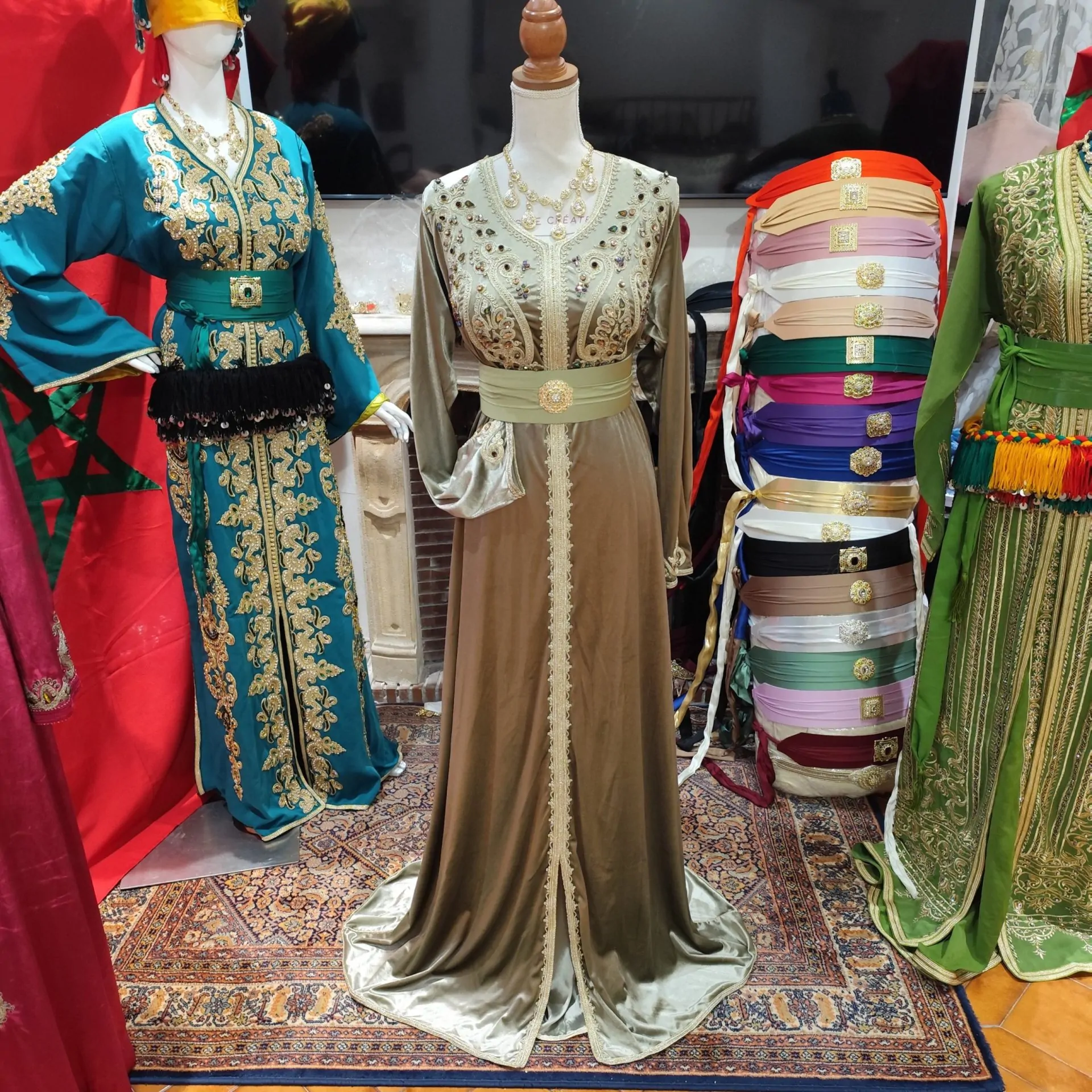 caftan marocain nikel