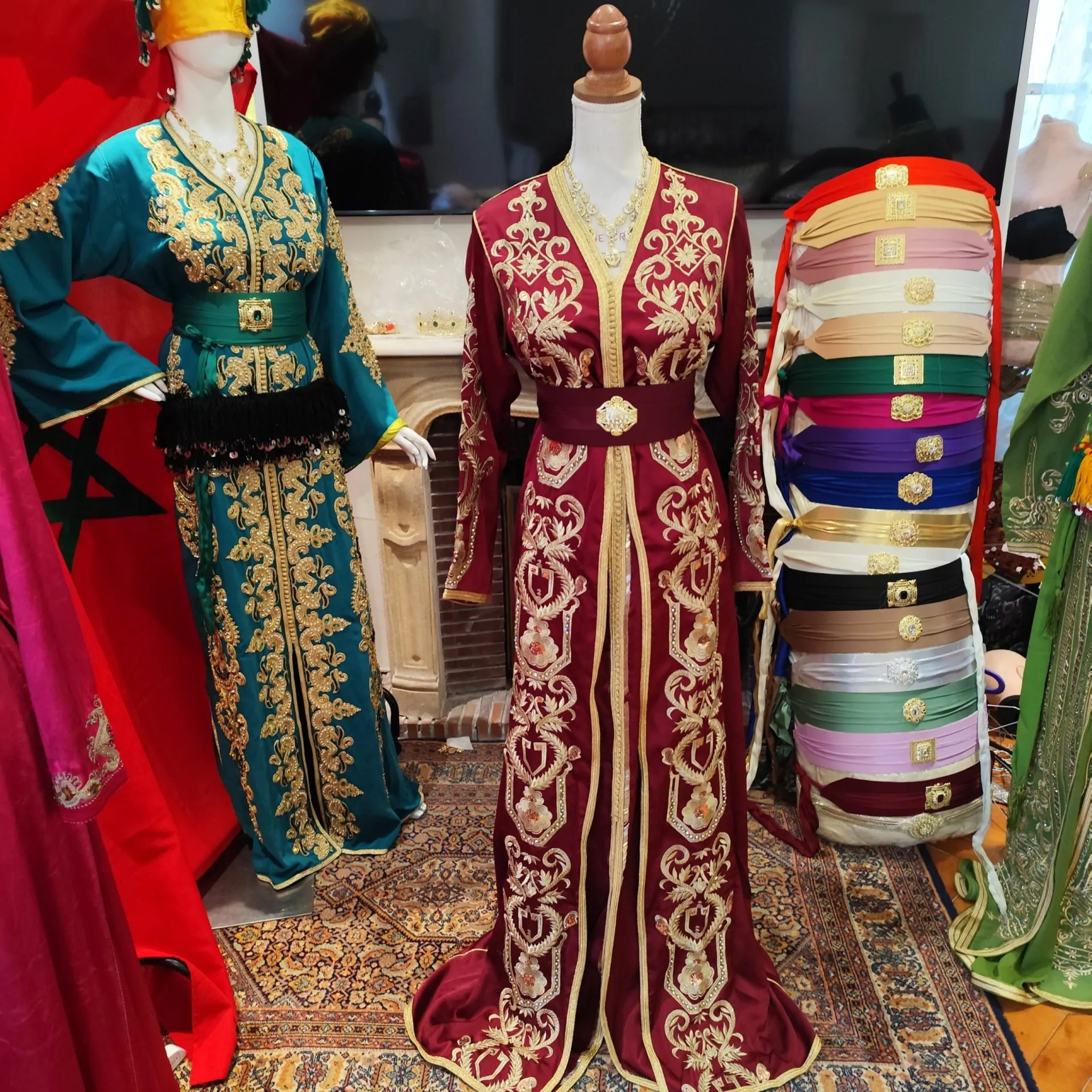 caftan marocain d occasion grande taille – Image 12