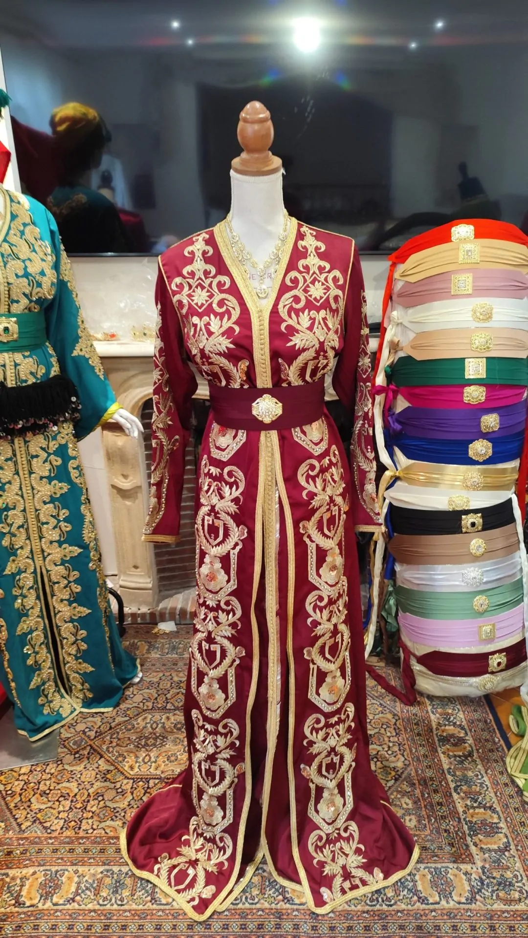 caftan marocain d occasion grande taille – Image 9