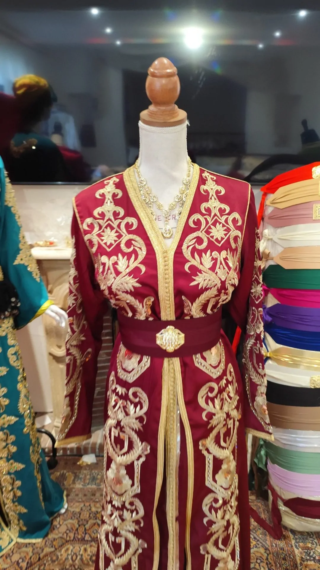 caftan marocain d occasion grande taille – Image 5
