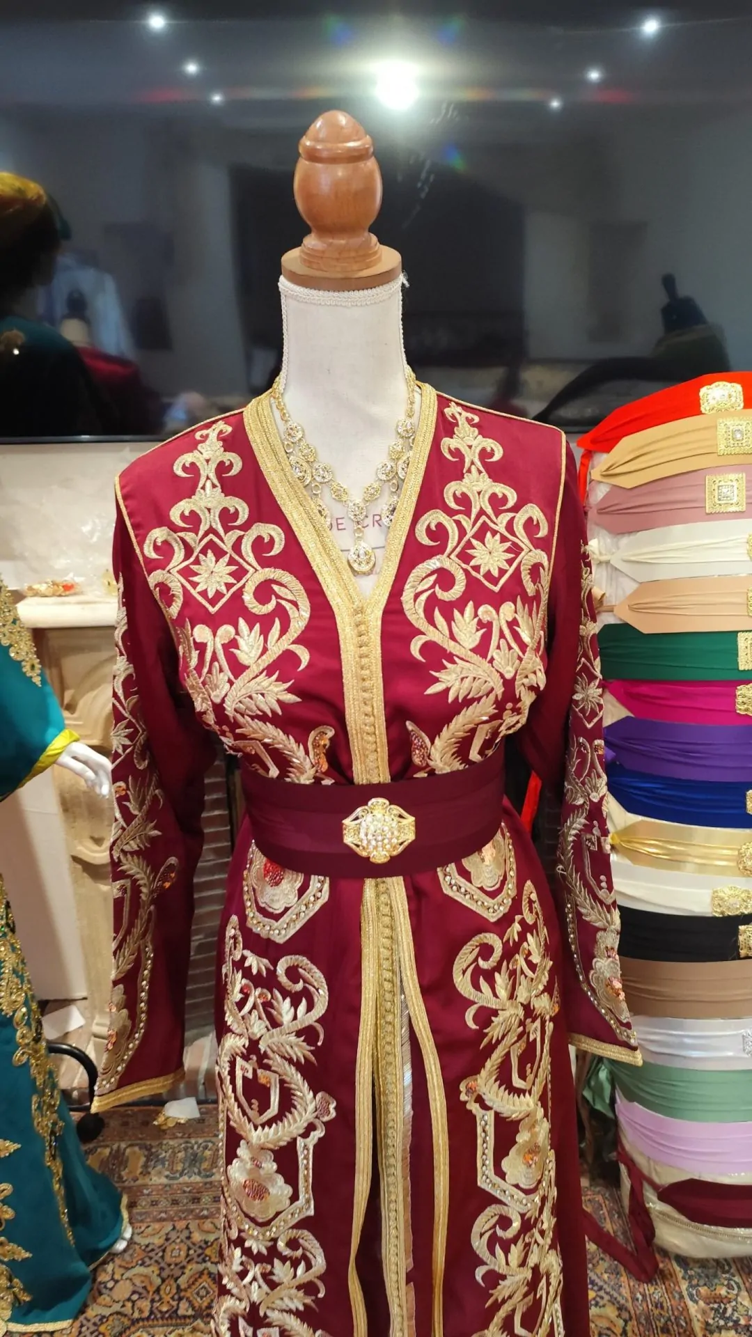 caftan marocain d occasion grande taille – Image 8