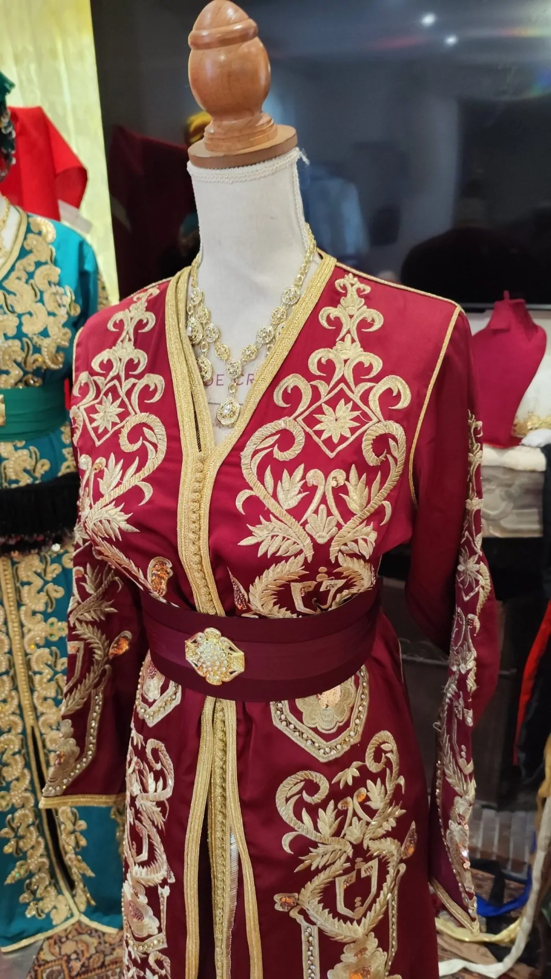 caftan marocain d occasion grande taille – Image 13