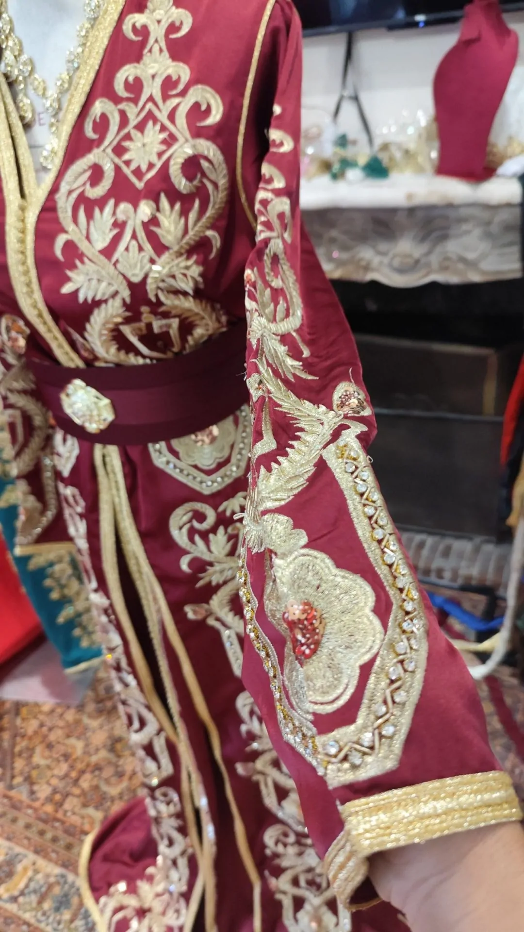 caftan marocain d occasion grande taille – Image 3