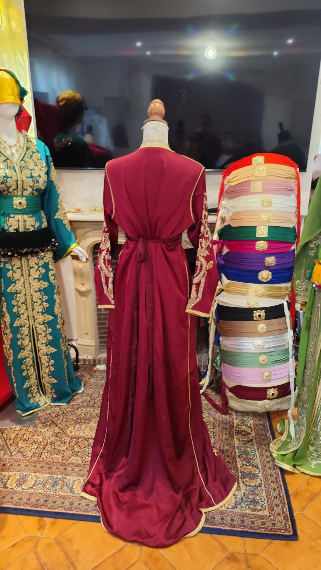 caftan marocain d occasion grande taille – Image 4