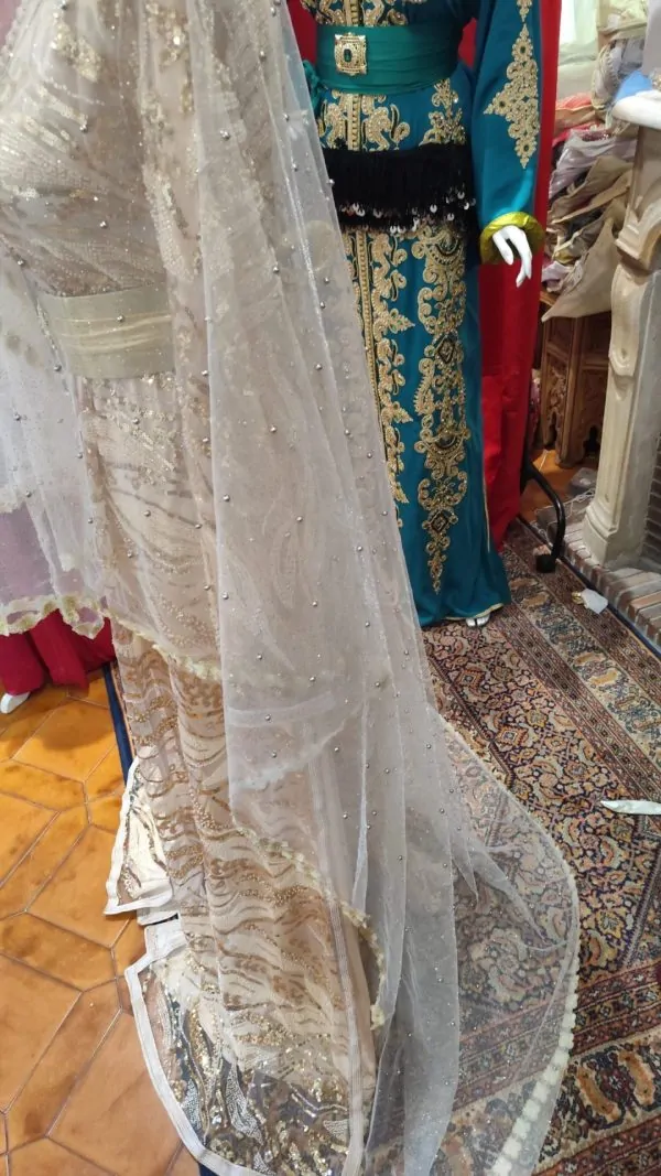 Velo da sposa nuovo, 2m — photo 2