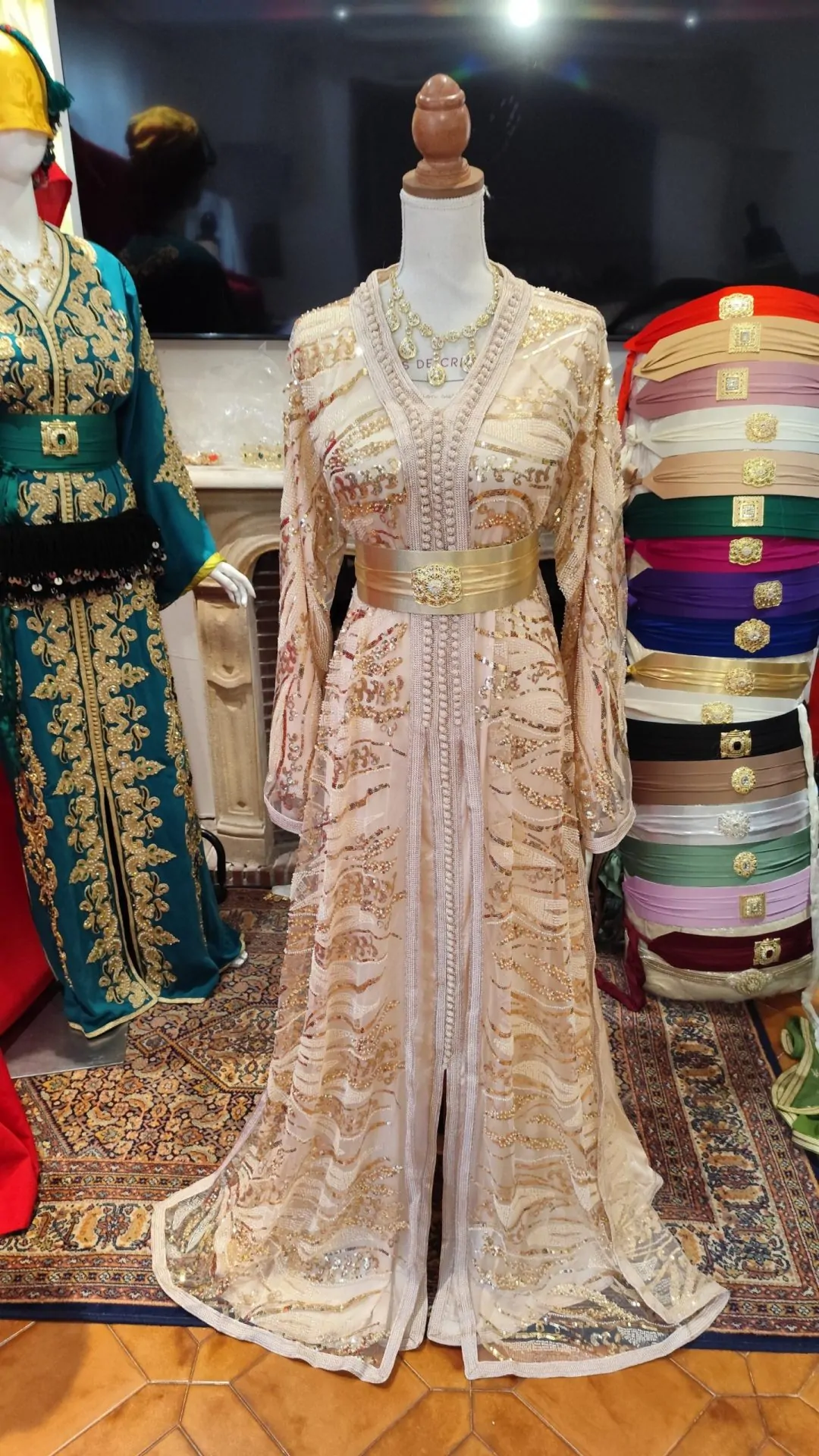 caftan marocain neuf _ takchita deux pièces – Image 7