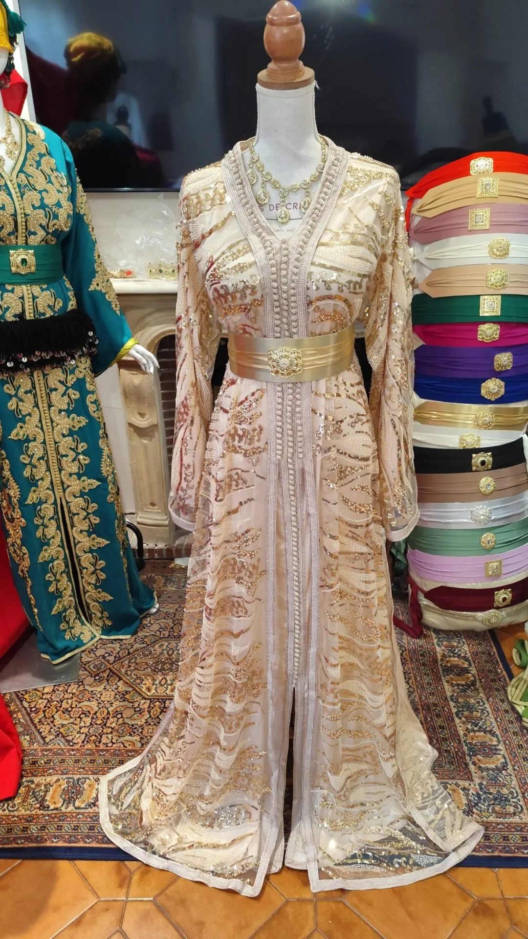 caftan marocain neuf _ takchita deux pièces – Image 10
