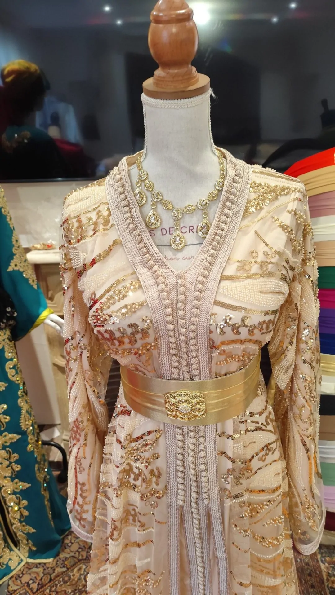 caftan marocain neuf _ takchita deux pièces – Image 15